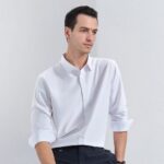 Silk Shirt Bamboo Pulp Fiber And Mulberry Silk